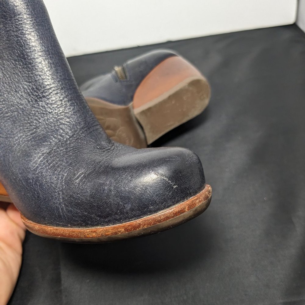 Kork-Ease Natalya Wedge Booties, Blue - Picture 8 of 8